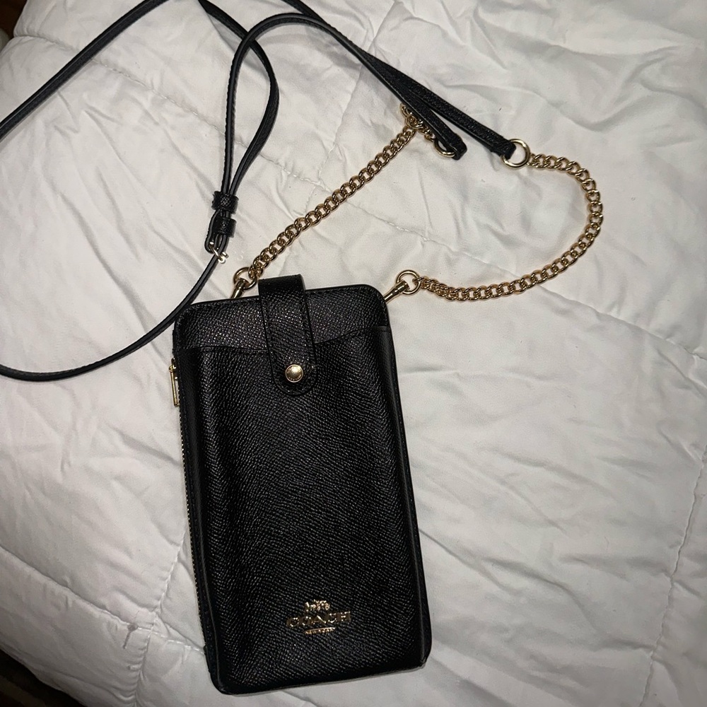 Coach phone holder